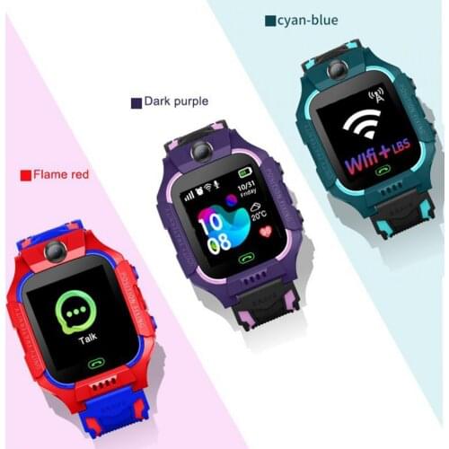 Q19 IP67 Waterproof Smart Watch Call Message Reminder Fashion Flashlight Children Watch Conduct SOS Wristband for Children Gift