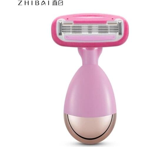 Youpin Zhibai Lady Shaver Razor Trimmer Mini Portable Removable 5-Layer Cutter Manual Shaving Hair Safety Razor For Women Body