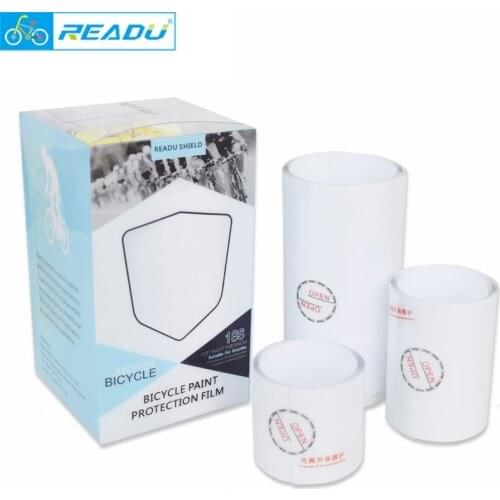 1 Set Bicycle Frame Protection Sticker for Road Bike MTB Sticker Paint Protective Film Protection Smooth Surface Protection