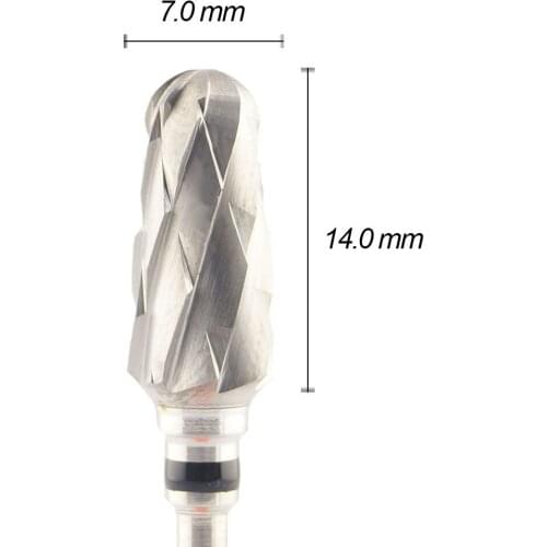 1Pcs/Lot Tungsten Carbide Dental Lab Burs - Cross Cut - Super Fine - ISO 190