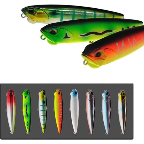 2021 new super strength popper fishing lure topwater long casting floating bait fishing bait swimbait abs