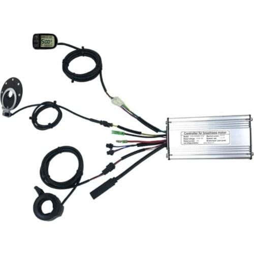 36V/48V 500W 22A, Brushless DC Ebike Controller+KT-LCD5 Display+Finger Dial + Sensor One Set, for 500W Ebike Kit