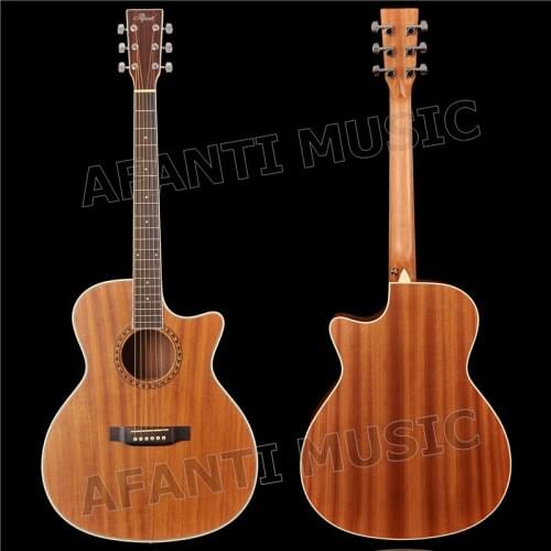 41 inch Acoustic/ Solid Paulownia top / Sapele back and sides/ AFANTI Acoustic guitar (AFA-900)