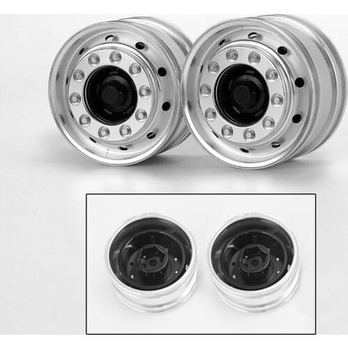 LESU 1/14 Metal Wheel Hub Hex Brake for Tamiya Volvo FH16 FH12 RC Tractor Truck Axle TH15094-SMT3