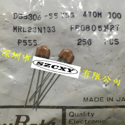 New and original 50PCS DSS306-55Y5S470M100 47pF 100V 47