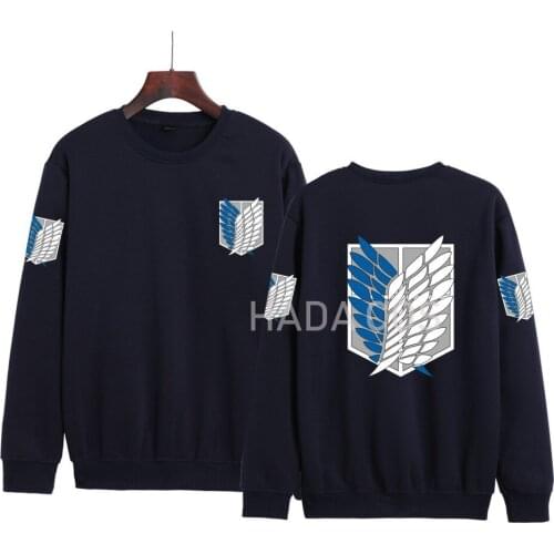 Attack on Titan Sweatshirt Female/Men Hoodies Japanese Anime Graphic Hoodie Casual Oversize Clothing Hip Hop Shingeki No Kyojin