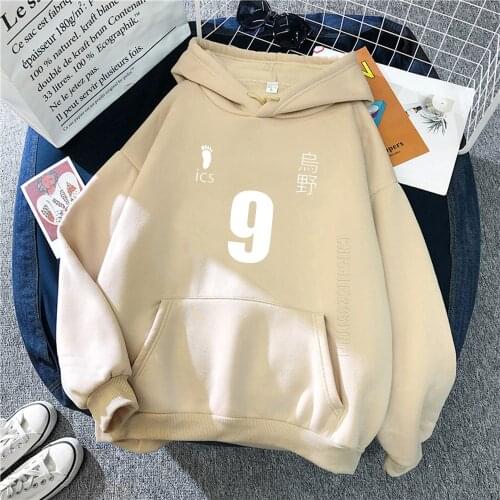 Hoodie Kageyama Tobio Haikyuu Streetwear Men Harajuku Mens Hoodies Big Size Sweatshirt Warm Mens Clothing