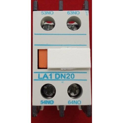 1PC Auxiliary Contact Block Fits LA1-DN20 2NO Use for LC1-D OLD TYPE CONTACTOR