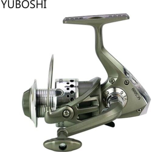 YUBOSHI New 1000-7000 Series Plastic Spool Fishing Reel 5.5:1 Ratio Spinning Fishing Reel Fishing Tools