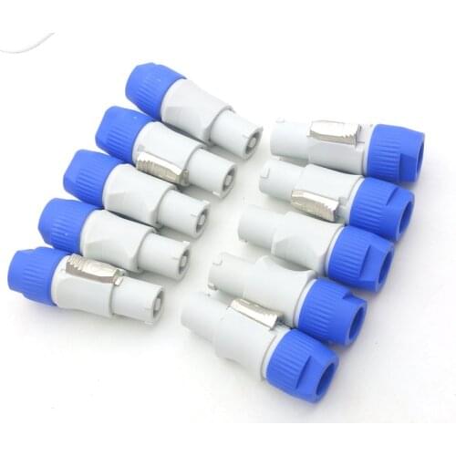 10pcs grey NAC3FCB PowerCon 20A Power Out Type B Cable Line adapter