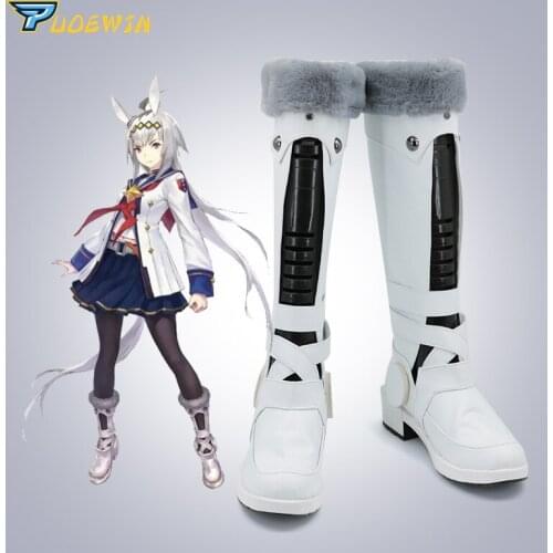 Anime Uma Musume: Pretty Derby Oguri Cap Cosplay Shoes Boots Custom Made