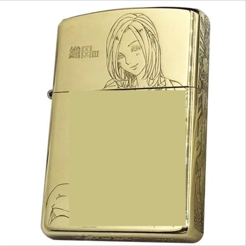 Zorro Pure Copper Carving Beauty ZhiTian Kerosene Windproof Lighter Toy Boutique Gift Gasoline Lighter ZhiTian D