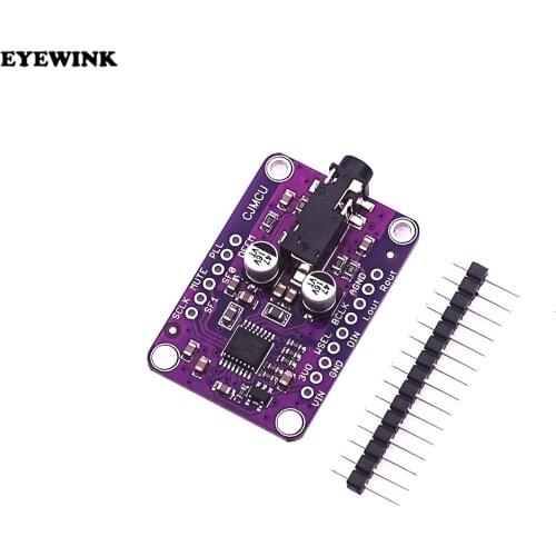 CJMCU-1334 DAC Module CJMCU-1334 UDA1334A I2S DAC Audio Stereo Decoder Module Board For Arduino 3.3V - 5V
