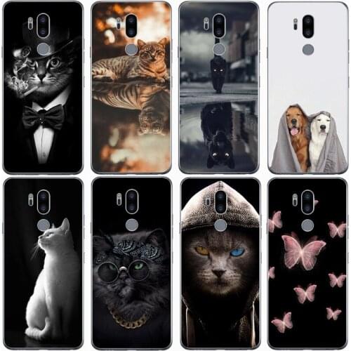 For LG G7 THINQ for LG V30 Case Silicone TPU Cover Phone Case On for lg g 7 thinq Protective Case for lg v 30 Funda Coque