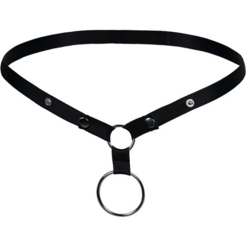 Elasticity Nylon Mens Sexy Panty With Cock Ring Thongs Cock Booster Penis Gay Men Thongs Enhancer Sexy G Strings Strap on