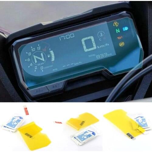 Cluster Scratch Protection Film Screen Protector for Honda CBR650R CB650R 2019