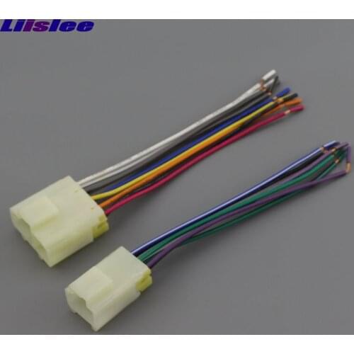Liislee Plugs Into Factory Harness For Nissan Sylphy Tiida Pulsar 2015~2019 Radio Power Wire Adapter Aftermarket Stereo Cable