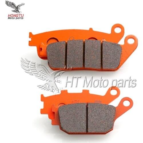 Motorcycle Dutch rock cotton Front Rear Brake Pads For Honda VT1100C2 VT 1100 C2 95-05 VTX1300 VTX 1300 03-08 CBF 500 CBF500 04