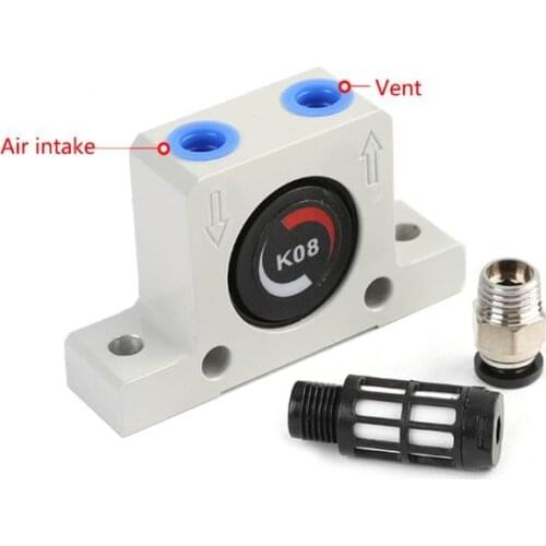 M4YC K8 Pneumatic Gear Vibrator Industrial Pneumatic Turbine Vibrators for Food Ingredient Bins Pharmaceutical