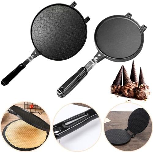 Egg Roll Machine Accessories Crispy Eggs Omelet Mold Ice Cream Cone Maker Parts Baking Pan For Waffle Cake Bakeware Baking Tools