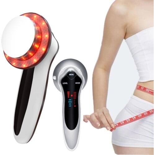 Ultrasound Cavitation EMS Body Slimming Weight Loss Anti-Cellulite Massager Fat Burner Galvanic Infrared Ultrasonic Therapy Tool