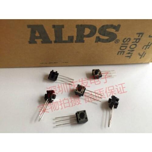 Japan ALPS SKQNLAD010 Tact Switch 3 Foot Long 7.3*7.1*6.5 Jog Micro Motion