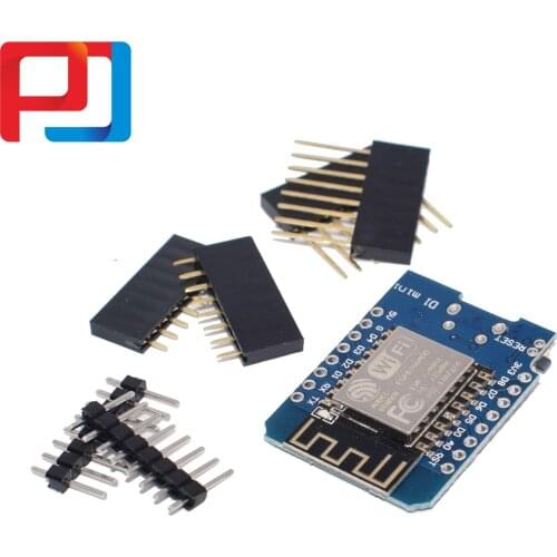 100pcs D1 mini - Mini NodeMcu 4M PULAR bytes Lua WIFI Internet of Things development board based ESP8266 WeMos