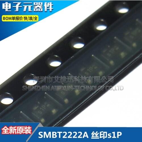 500PCS 100% New and original SMBT2222A silk-screens1P SOT23-3 in stock