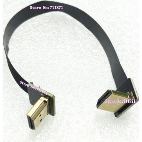 90 Degree Up Down Bend FPV HDTV Aerial Photography HDMI Cable Line FPV HDMI Line Cable UAV unmanned aerial vehicle HDMI Cable