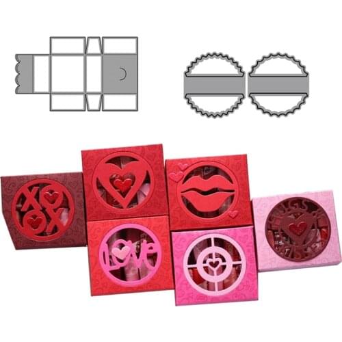 CH Tucked Set Stencil Metal Cutting Dies For Scrapbooking Practice Hands-on DIY Album Card Handmade Tools