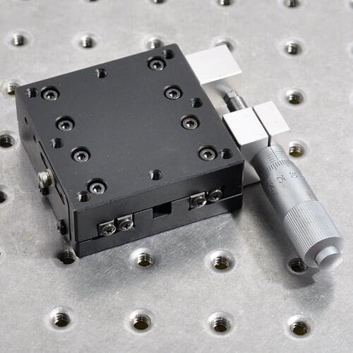 CHUO SEIKI manual high-precision fine-tuning displacement slide 60mm aluminum alloy