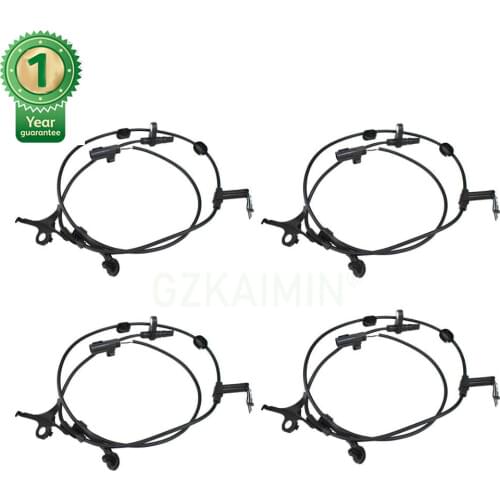 4PC Front Rear Left Right ABS Wheel Speed Sensor For Toyta Yaris Vios 2008-2012 89543-0D030 89542-0D030 89516-0D110 89516-0D120