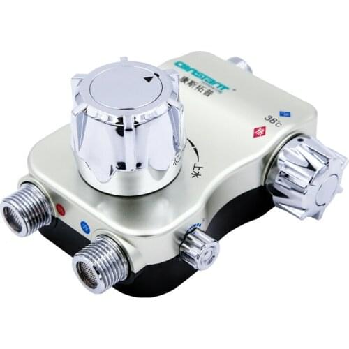 Thermostatic Valve Surface Mounted Solar Electric Water Heater Surface Mounted Thermostat Thermostatic Mixing ValveControlFaucet