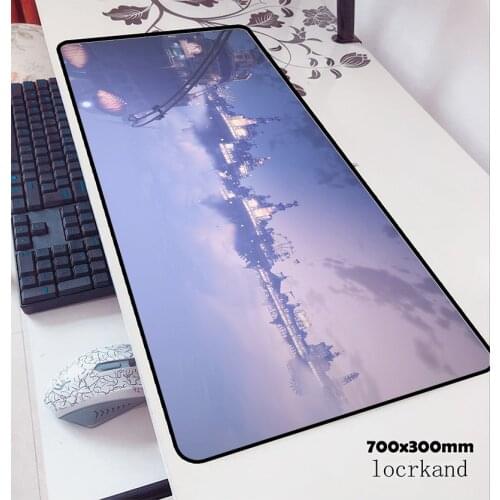 Bioshock mousepad 700x300x3mm thick Computer mouse mat gamer gamepad pc locked edge gaming mousemat desk pad office padmouse