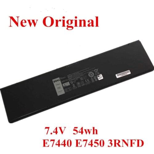 New Original Laptop replacement Li-ion Battery for DELL Latitude E7440 E7450 3RNFD 54WH 7.4v
