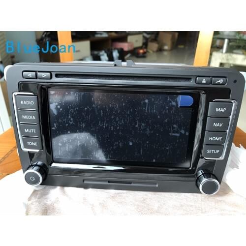 Original Car Navigation RNS510 radio LED display modules for VW Golf Passat Skoda RNS510 DVD Player 3CD035682A Version
