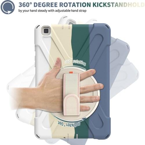 Shockproof Soft Armor Heavy Duty Case For Samsung Galaxy Tab A 8 2019 T290/T295 A7 10.4 T500/T505/T507/T505N Holder Tablet Case