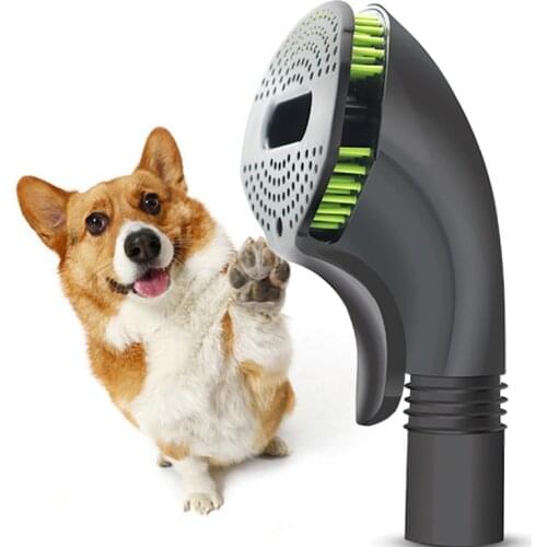 Pet Cat Dog Grooming Brush Vacuum Cleaner Attachment Tool Loose Hair Groom Grooming Rake Cleaning Tool Pet Groomer Products