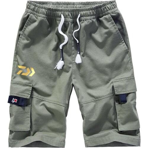 Daiwa Cargo Shorts Summer Camo Short Sport Fishing Sweatpants Camouflage Plus Size 6XL 7XL 8XL Military Pantalon Corto Hombre