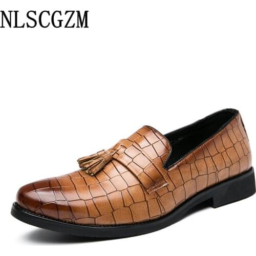 Wedding Dress Coiffeur Loafers Mens Dress Shoes Italian Oxford Shoes for Men Office 2021 Formal Shoes Men Business Suit Zapatos