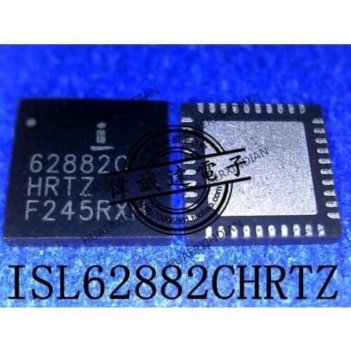 1Pieces New Original ISL62882CHRTZ-T 62882CHRTZ 62882C QFN40 In Stock Real Picture