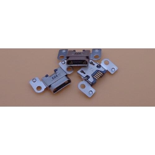 2pcs Micro Charging Port Usb Jack Socket Connector Dock Plug Replacement 5pin Repair Parts