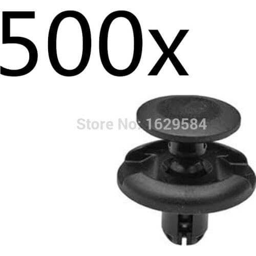 500 Pcs / Pack Bumper Fender MudGuard Clips 90467-07164 For Case Toyota Camry Corolla For Scion xA tC xB xD