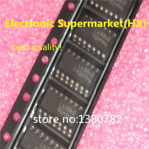 Free Shipping 50pcs/lots L6386D L6386 SOP-14 New original IC In stock