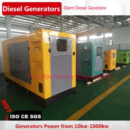 200kw silent diesel generator with Weichai Steyr engine brushless alternator smart controller three phase