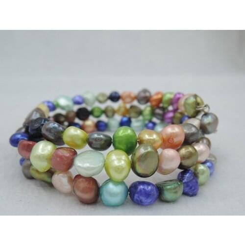 100% nature freshwater pearl bracelet