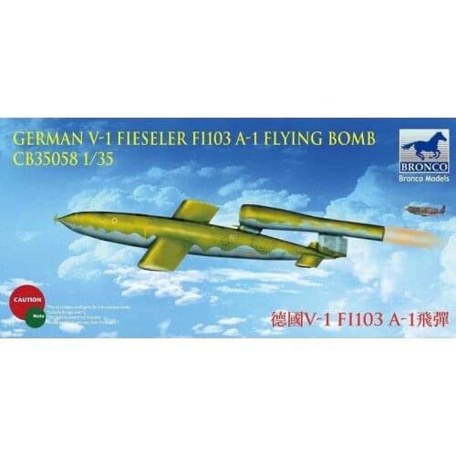 BRONCO CB35058 1/35 German V-1 Fieseler Fi 103 A-1 Flying Bomb - Scale Model Kit