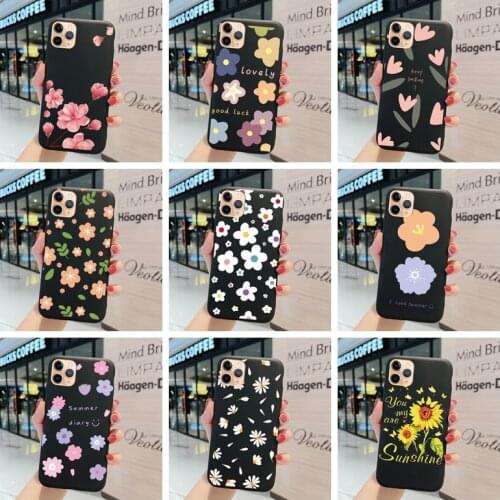 Case For OnePlus 5 5T 6 6T 7 7pro 7T 8Case Cover Silica gel Soft Cute Girl Men Cartoon Flower Trend Colorful Edging Matte Funny