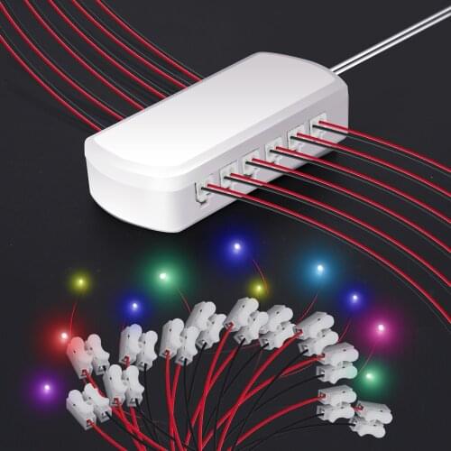 Diy Power Port 12 Output Ports Model Making Train Model Sand Table Scene Street Lamp Lighting Wiring