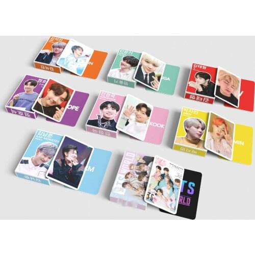 Kpop Bangtan Boys Lomo Card Poster Album BUTTER 8th Anniversary Meeting Photocard Jung Kook V Suga Jimin Jin J-HOPE RM